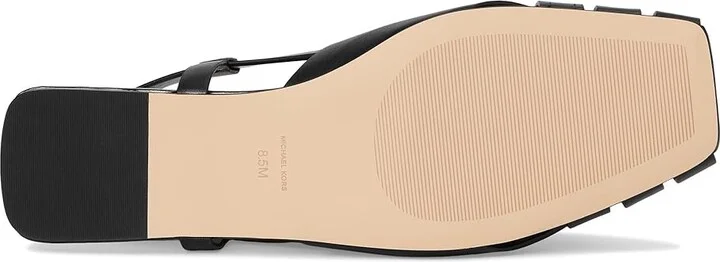 MICHAEL Michael Kors Irene Sling Flat Women's Shoes Black : 6.5 M, Leather - Image 3