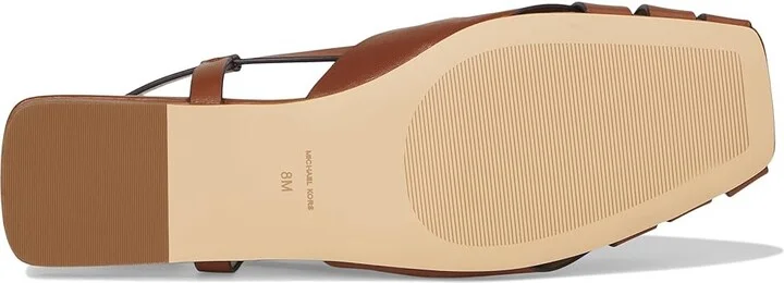 MICHAEL Michael Kors Irene Sling Flat Women's Shoes Luggage : 8 M, Leather - Image 3