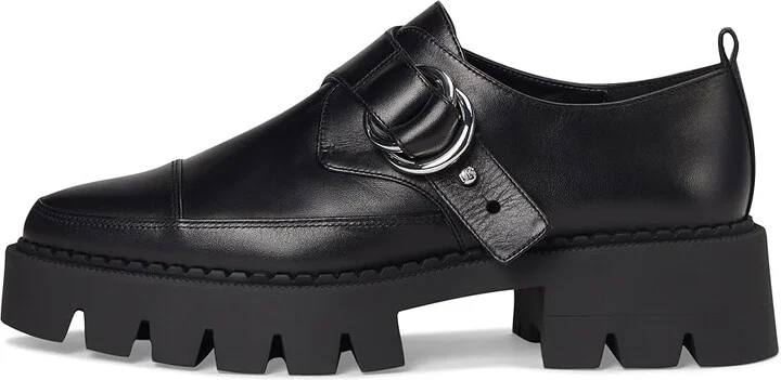MICHAEL Michael Kors Jaden Loafer Women's Flat Shoes Black : 9.5 M, Leather - Image 6