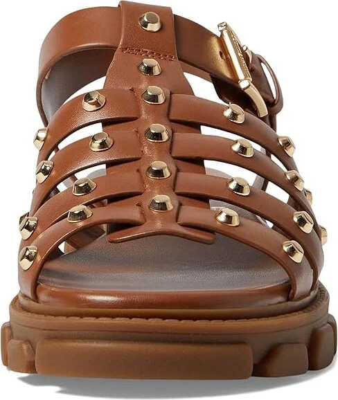 MICHAEL Michael Kors Jagger Fisherman Sandal Women's Shoes Luggage : 7.5 M, Synthetic - Image 2