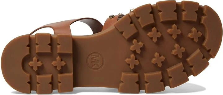 MICHAEL Michael Kors Jagger Fisherman Sandal Women's Shoes Luggage : 7.5 M, Synthetic - Image 3