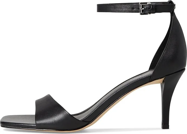 MICHAEL Michael Kors Jaida Heeled Sandal Women's Sandals Black : 9 M, Leather - Image 6
