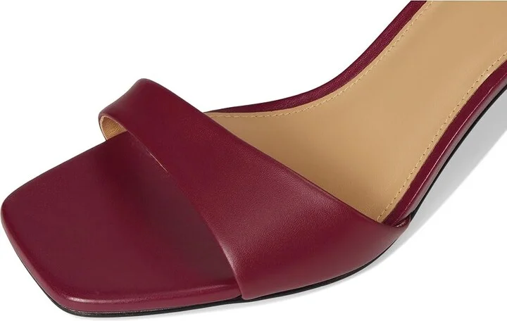 MICHAEL Michael Kors Jaida Heeled Sandal Women's Sandals Mulberry : 9.5 M, Leather - Image 7