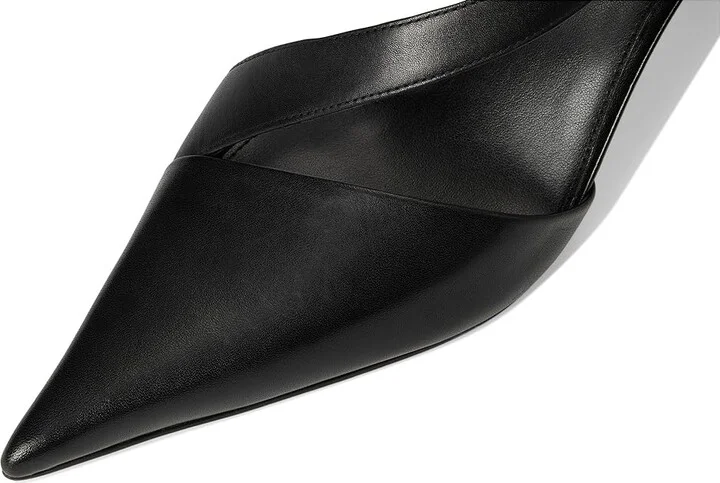MICHAEL Michael Kors Jaida Pump High Women's Heels Black : 9.5 M, Leather/Rubber - Image 7