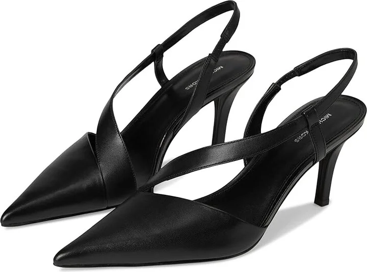 MICHAEL Michael Kors Jaida Pump High Women's Heels Black : 9.5 M, Leather/Rubber