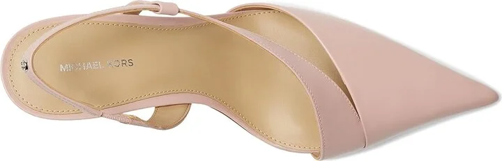 MICHAEL Michael Kors Jaida Pump High Women's Heels Smokey Rose : 7 M, Leather/Rubber - Image 2