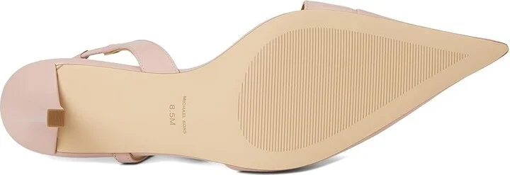 MICHAEL Michael Kors Jaida Pump High Women's Heels Smokey Rose : 7 M, Leather/Rubber - Image 3