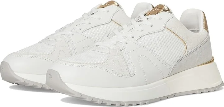 MICHAEL Michael Kors Jaime Trainer Women's Shoes Aluminum : 8 M