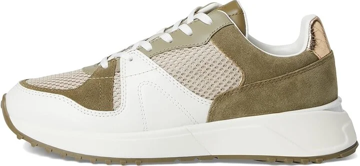 MICHAEL Michael Kors Jaime Trainer Women's Shoes Safari Green : 7.5 M, Leather - Image 6