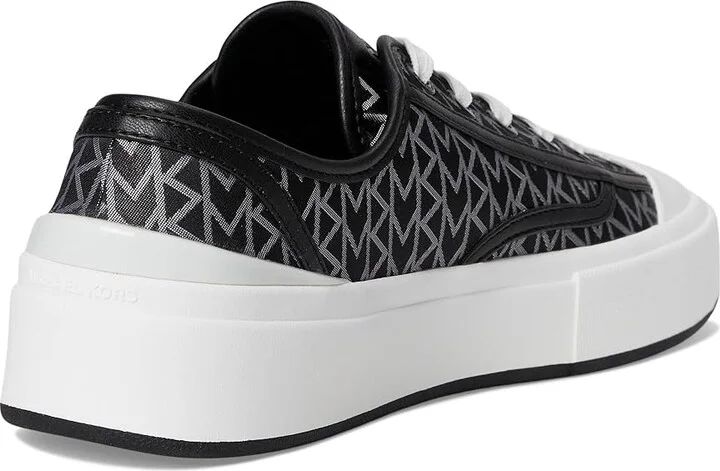 MICHAEL Michael Kors Jude Lace Up Women's Shoes Black 1 : 7.5 M, Synthetic - Image 4