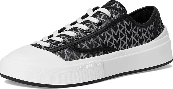 MICHAEL Michael Kors Jude Lace Up Women's Shoes Black 1 : 7.5 M, Synthetic - Image 5