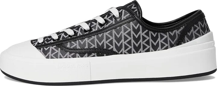 MICHAEL Michael Kors Jude Lace Up Women's Shoes Black 1 : 7.5 M, Synthetic - Image 6
