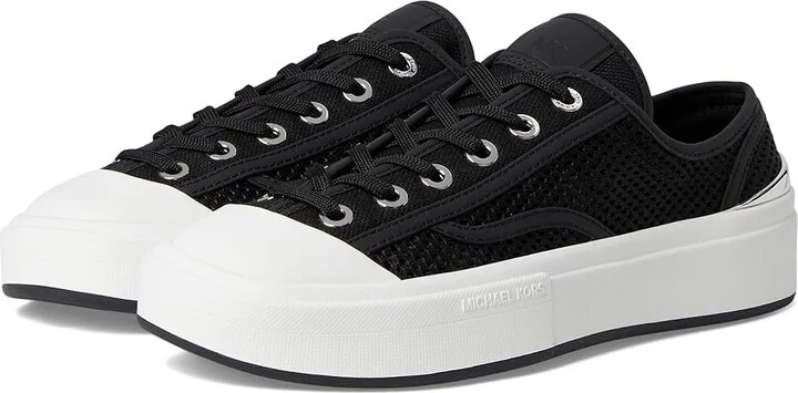 MICHAEL Michael Kors Jude Lace Up Women's Shoes Black : 7.5 M, Synthetic