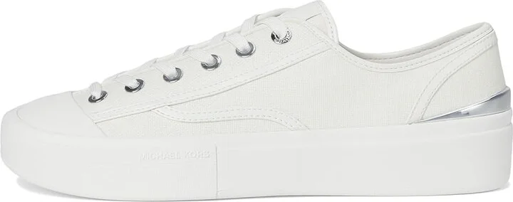 MICHAEL Michael Kors Jude Lace Up Women's Shoes Optic White 2 : 8.5 M, Synthetic - Image 6