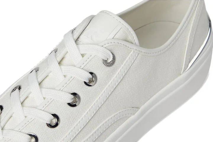 MICHAEL Michael Kors Jude Lace Up Women's Shoes Optic White 2 : 8.5 M, Synthetic - Image 7