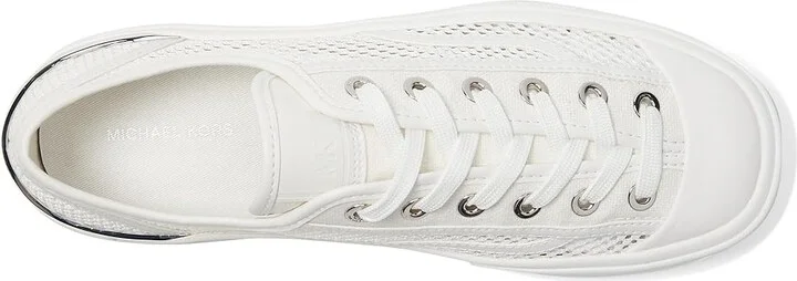 MICHAEL Michael Kors Jude Lace Up Women's Shoes Optic White : 6 M, Synthetic - Image 2