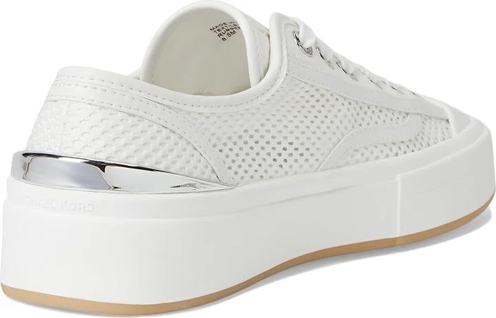 MICHAEL Michael Kors Jude Lace Up Women's Shoes Optic White : 6 M, Synthetic - Image 4