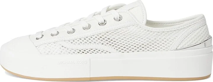 MICHAEL Michael Kors Jude Lace Up Women's Shoes Optic White : 6 M, Synthetic - Image 6