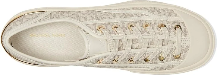 MICHAEL Michael Kors Jude Lace Up Women's Shoes Vanilla : 7.5 M, Synthetic - Image 2