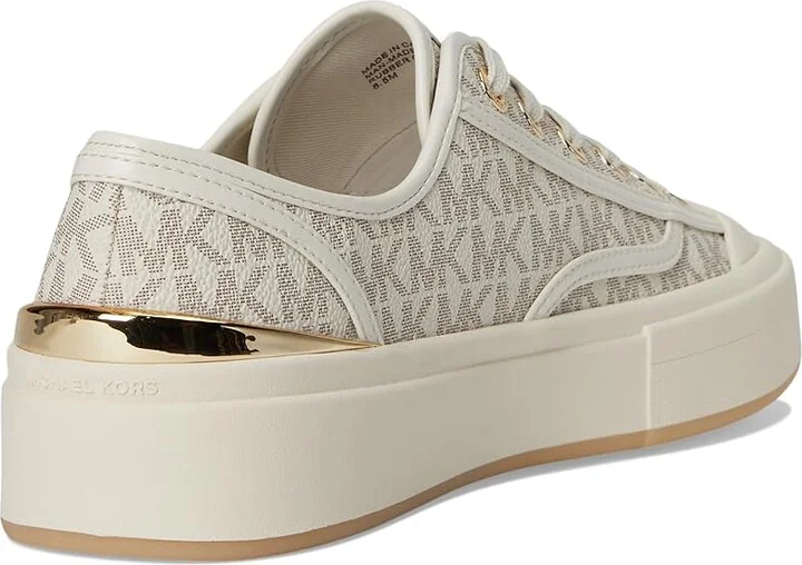 MICHAEL Michael Kors Jude Lace Up Women's Shoes Vanilla : 7.5 M, Synthetic - Image 4