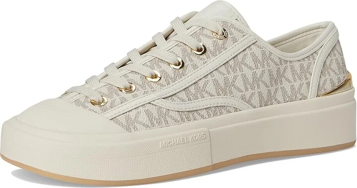 MICHAEL Michael Kors Jude Lace Up Women's Shoes Vanilla : 7.5 M, Synthetic - Image 5