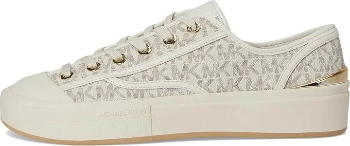 MICHAEL Michael Kors Jude Lace Up Women's Shoes Vanilla : 7.5 M, Synthetic - Image 6