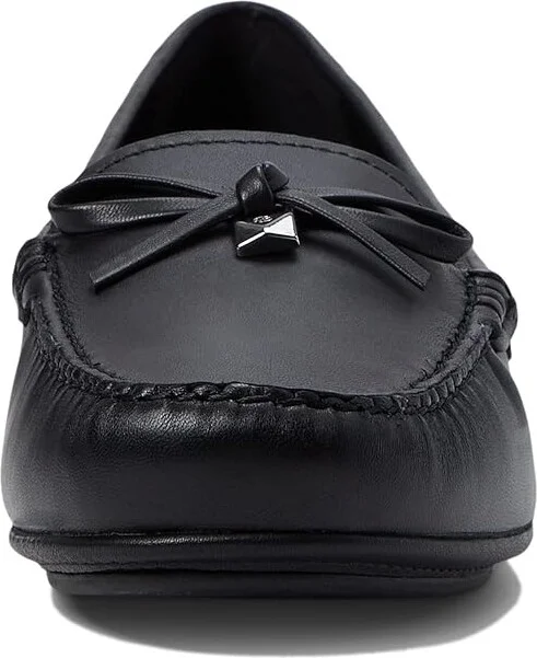 MICHAEL Michael Kors Juliette Moc Women's Shoes Black : 5.5 M, Leather - Image 5