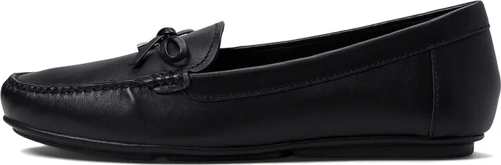 MICHAEL Michael Kors Juliette Moc Women's Shoes Black : 5.5 M, Leather - Image 6