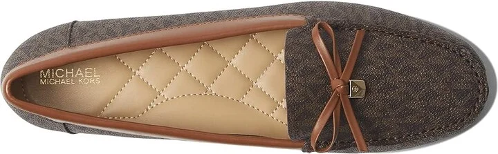 MICHAEL Michael Kors Juliette Moc Women's Shoes Brown : 6 M, Leather - Image 2
