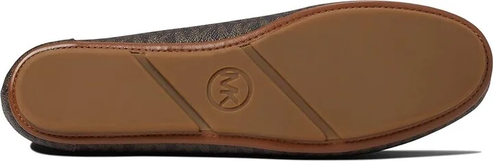 MICHAEL Michael Kors Juliette Moc Women's Shoes Brown : 6 M, Leather - Image 3