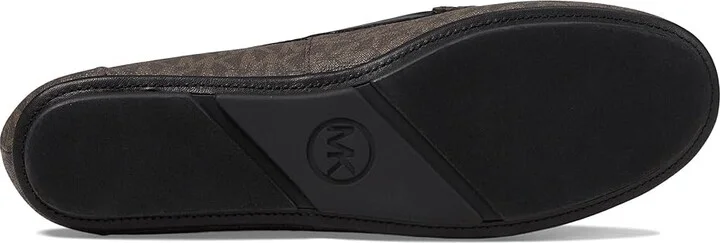MICHAEL Michael Kors Juliette Moc Women's Shoes Brown/Black : 10 M, Leather - Image 3