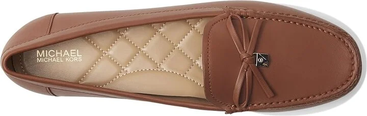 MICHAEL Michael Kors Juliette Moc Women's Shoes Luggage : 7.5 M, Leather - Image 2