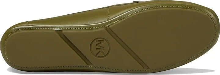 MICHAEL Michael Kors Juliette Moc Women's Shoes Smokey Olive : 8 M, Leather - Image 3