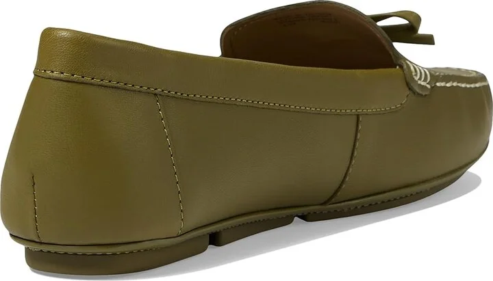 MICHAEL Michael Kors Juliette Moc Women's Shoes Smokey Olive : 8 M, Leather - Image 4