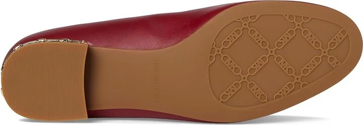 MICHAEL Michael Kors June Flex Ballet Women's Flat Shoes Deep Red : 6.5 M, Leather - Image 3