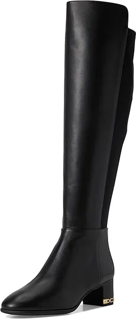 MICHAEL Michael Kors June Flex Boots Women's Boots Black 1 : 6 M, Leather - Image 5
