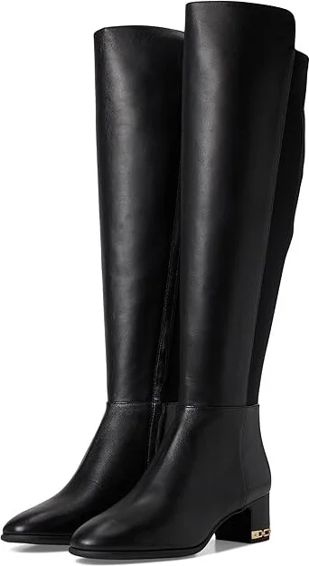 MICHAEL Michael Kors June Flex Boots Women's Boots Black 1 : 6 M, Leather