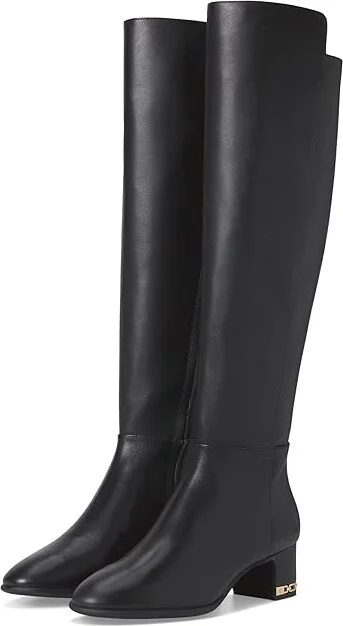MICHAEL Michael Kors June Flex Boots Women's Boots Black : 6.5 M, Leather