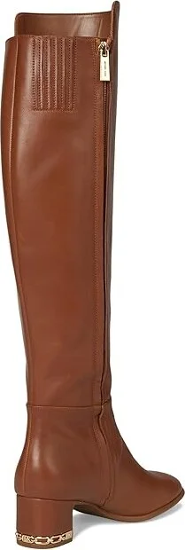MICHAEL Michael Kors June Flex Boots Women's Boots Luggage : 6.5 M, Leather/Rubber - Image 4