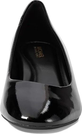 MICHAEL Michael Kors June Flex Mid Pump High Women's Heels Black1 : 6 M, Leather/Rubber - Image 2