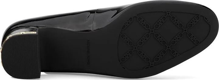MICHAEL Michael Kors June Flex Mid Pump High Women's Heels Black1 : 6 M, Leather/Rubber - Image 3