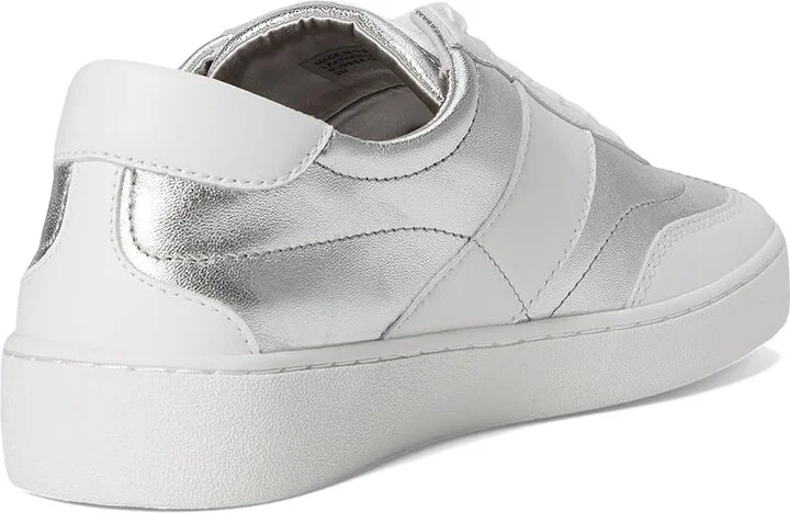MICHAEL Michael Kors Kaycee Lace Up Women's Shoes Silver : 9 M, Leather - Image 4