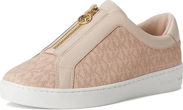MICHAEL Michael Kors Keaton Zip Slip On Women's Shoes Ballet : 9 M, Leather - Image 5