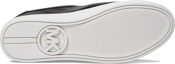 MICHAEL Michael Kors Keaton Zip Slip On Women's Shoes Black : 6 M, Leather - Image 3
