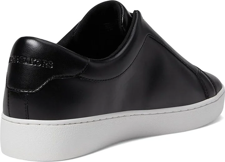 MICHAEL Michael Kors Keaton Zip Slip On Women's Shoes Black : 6 M, Leather - Image 4