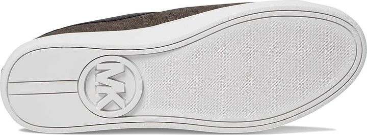 MICHAEL Michael Kors Keaton Zip Slip On Women's Shoes Brown : 6 M, Leather - Image 3
