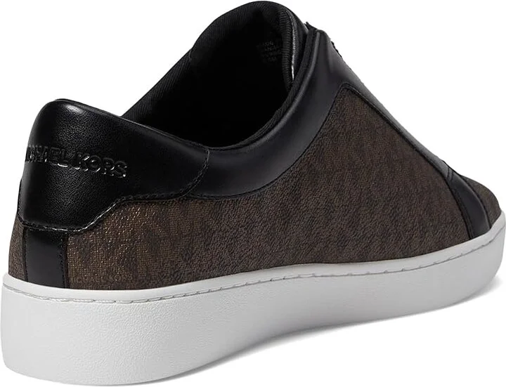 MICHAEL Michael Kors Keaton Zip Slip On Women's Shoes Brown : 6 M, Leather - Image 4