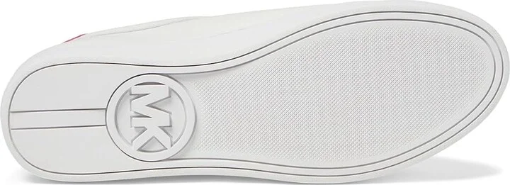 MICHAEL Michael Kors Keaton Zip Slip On Women's Shoes Cerise : 7.5 M, Leather - Image 3