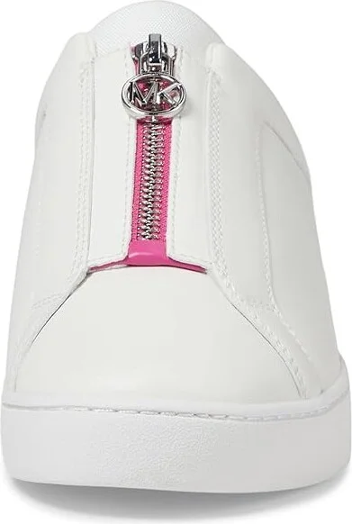 MICHAEL Michael Kors Keaton Zip Slip On Women's Shoes Cerise : 7.5 M, Leather - Image 5