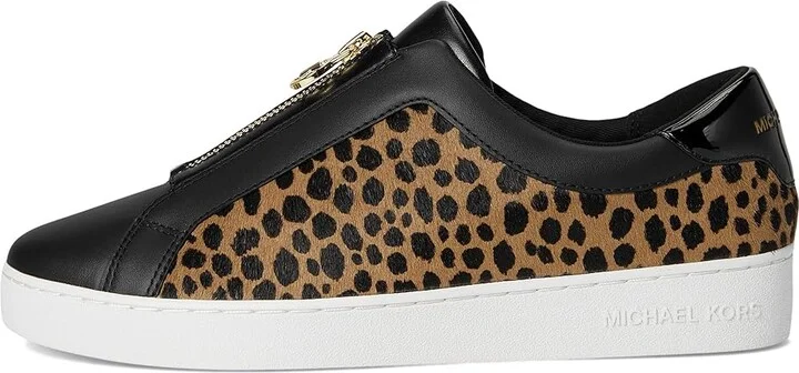 MICHAEL Michael Kors Keaton Zip Slip On Women's Shoes Husk : 6.5 M, Leather - Image 6